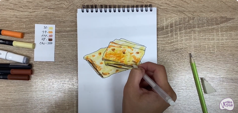 Рисуем Лаваш