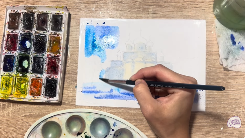 Рисуем Переславль-Залесский