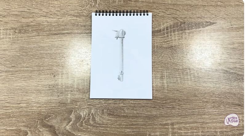 Рисуем Колонка водоразборная Рисуем Колонка водоразборная