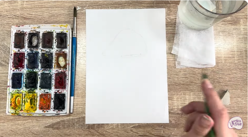 Рисуем Колпак кольчатый