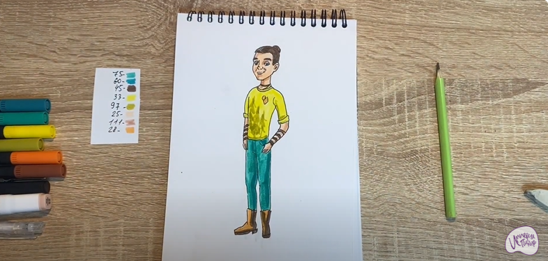 Рисуем Васко из "Царевны"