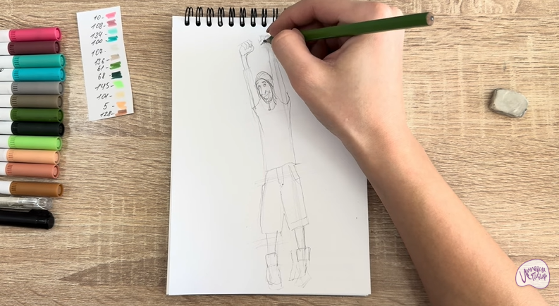 Рисуем Фред из "Город героев"