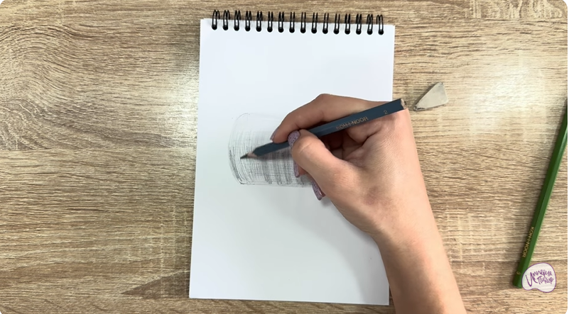 Рисуем Бигуди с липучкой