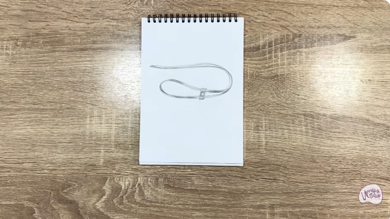 Рисуем Застежка-шнур