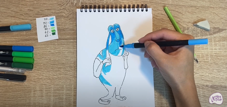 Рисуем Маффин из "Финник"