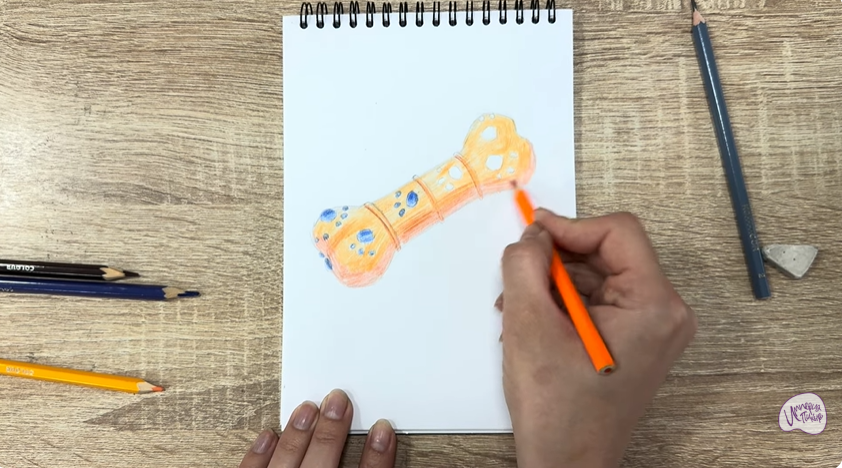 Рисуем Игрушка для собак