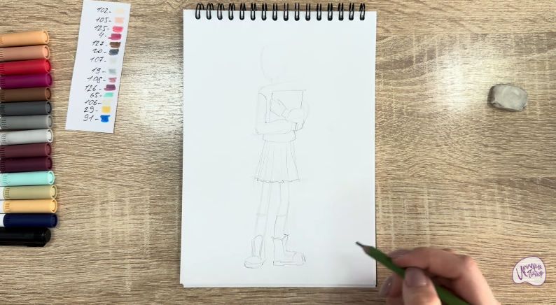 Рисуем Рина Винилион из" Доктор Динозавров"