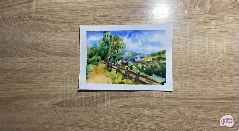 Рисуем Плёс