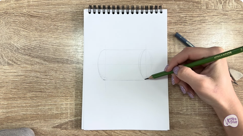 Рисуем Бигуди с липучкой