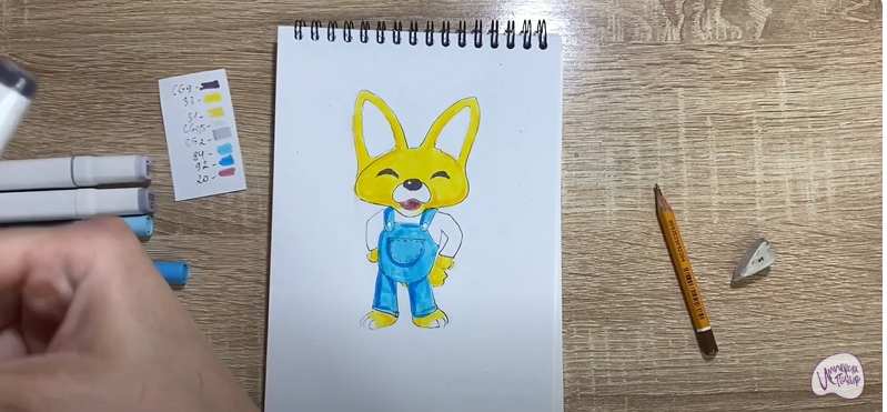 Рисуем Эдди