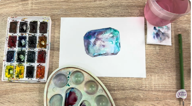 Рисуем Александрит