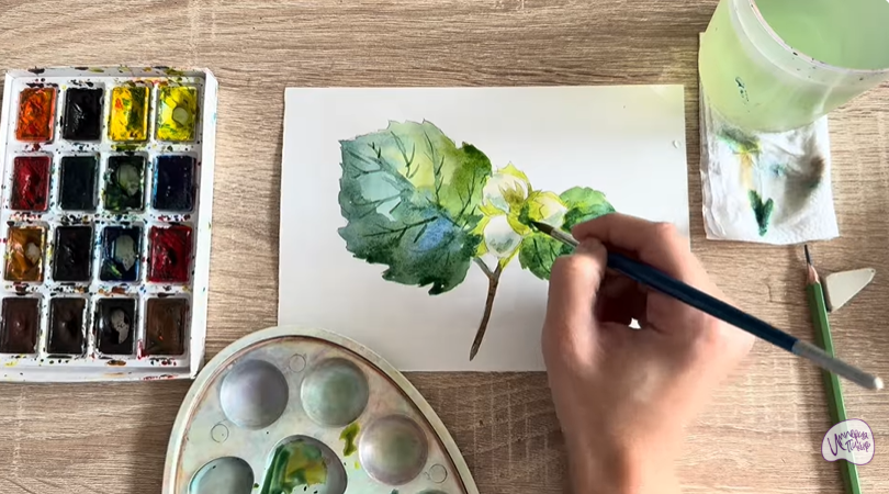 Рисуем Лещина