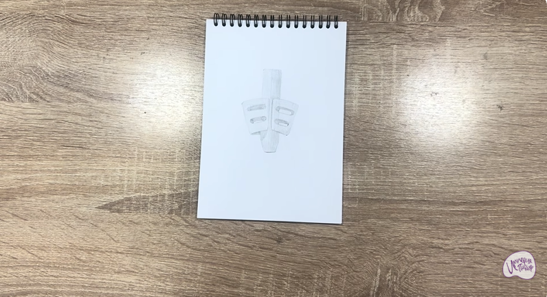 Рисуем Держатель для ручки