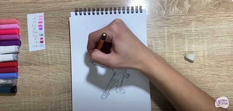 Рисуем Мася из "Фиксиков"