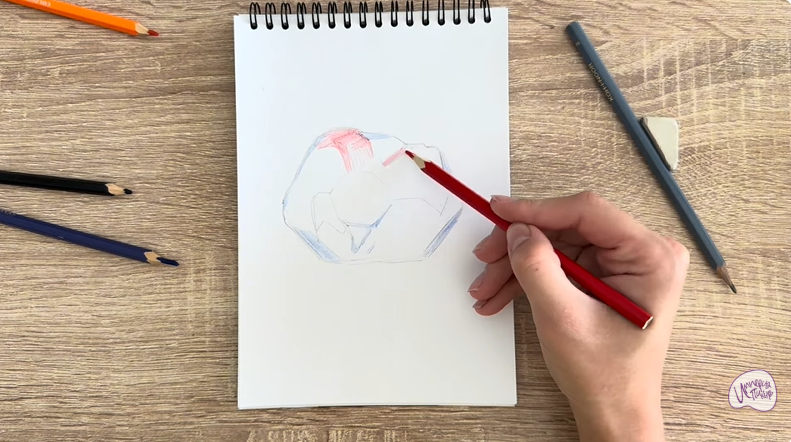 Рисуем Альмандин