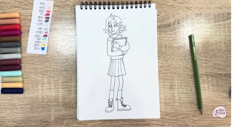 Рисуем Рина Винилион из" Доктор Динозавров"