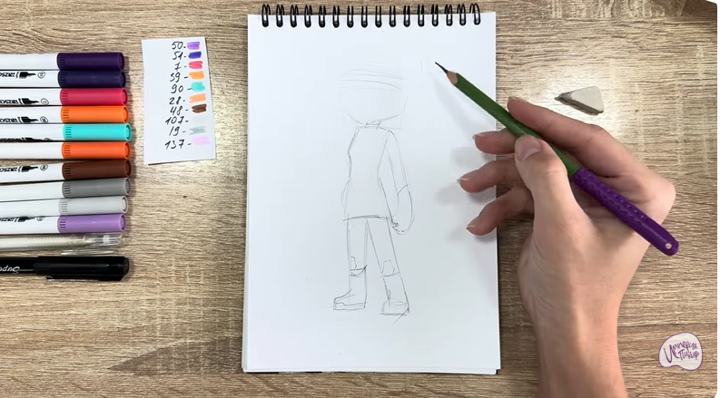 Рисуем Искра из "Джи-Джи Бонд"