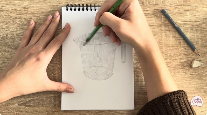 Рисуем Мерный стакан