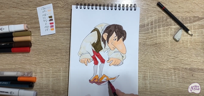 Рисуем Карлик Нос