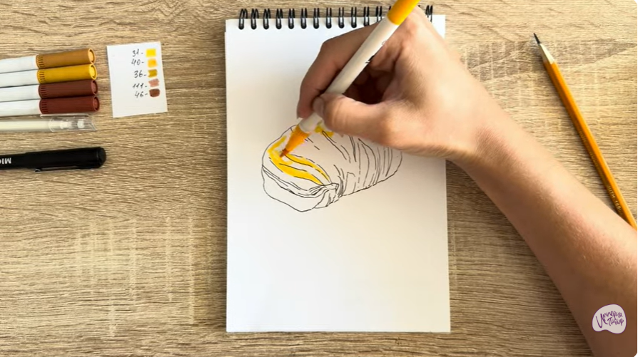 Рисуем Сфольятелла