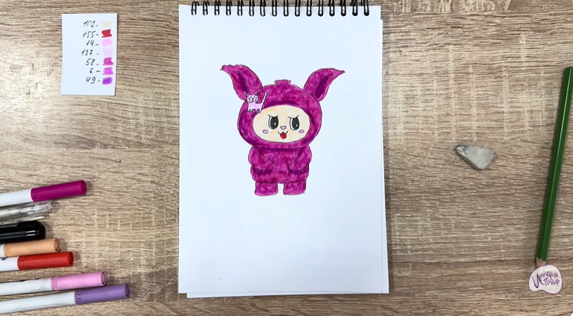 Рисуем Йокими