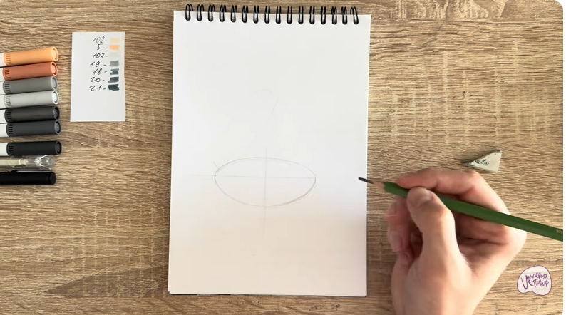 Рисуем Пудра для лица