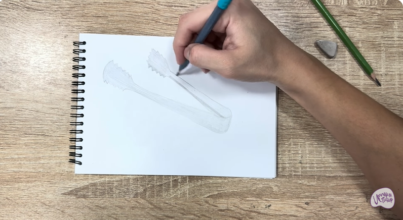 Рисуем Щипцы для льда