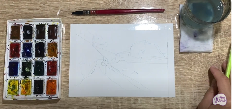 Рисуем Тропа Голицына