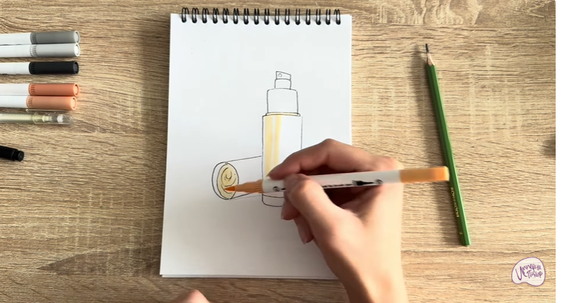 Рисуем Тональный крем