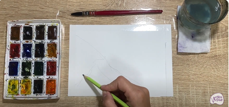 Рисуем Тропа Голицына