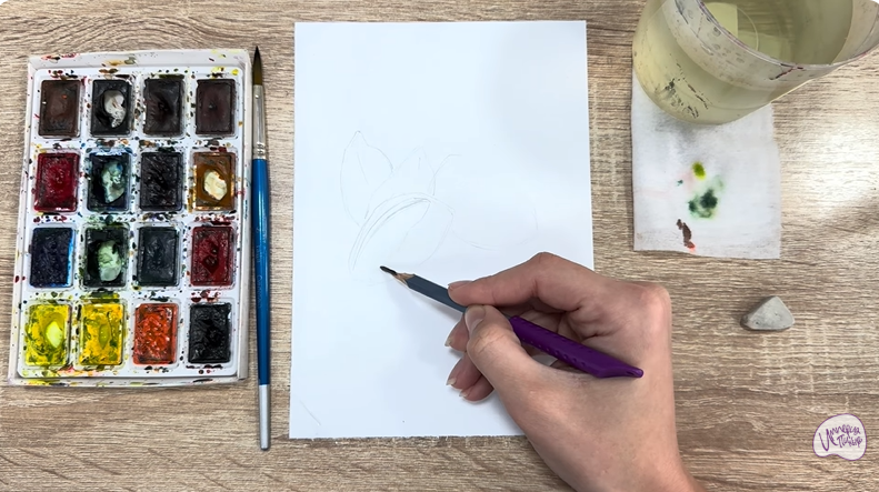 Рисуем Миндаль