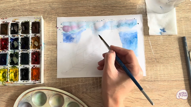 Рисуем Гора Ай-Петри