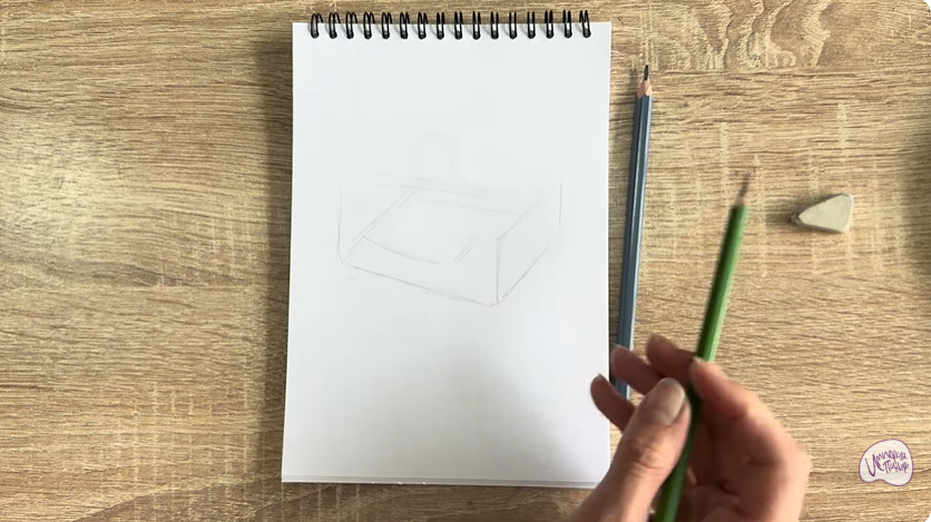 Рисуем Лежанка для кошки