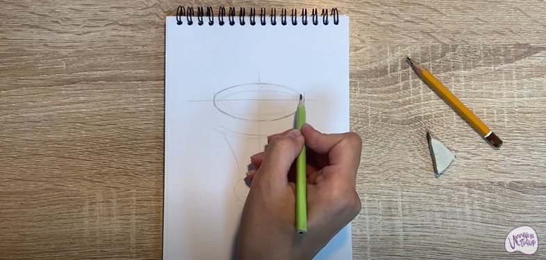Рисуем Чаша для кальяна