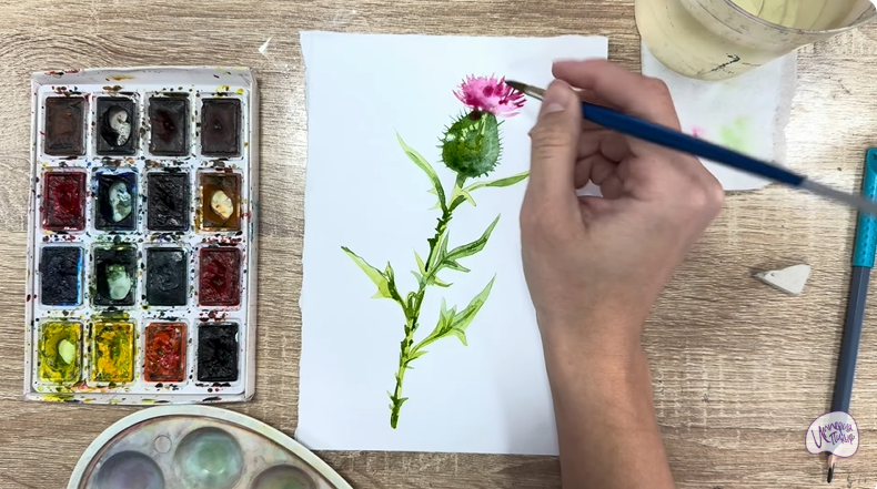 Рисуем Бодяк