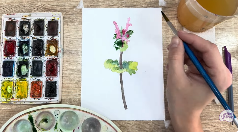 Рисуем Яснотка