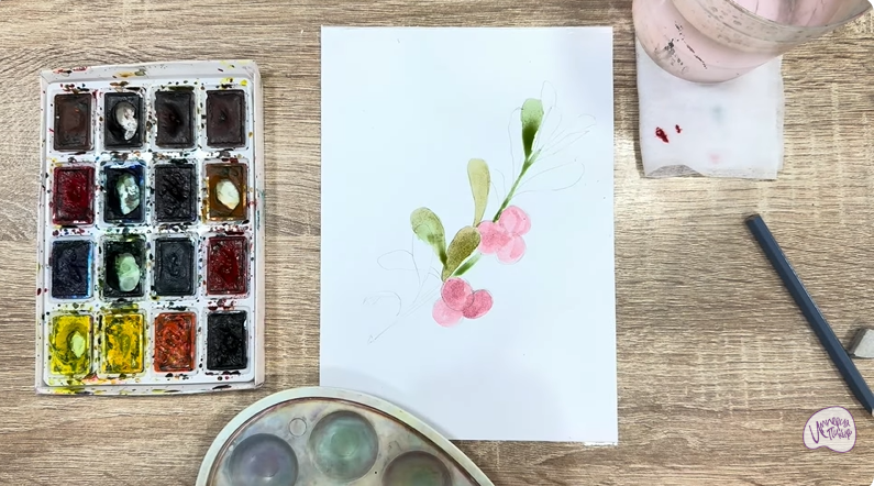 Рисуем Толокнянка