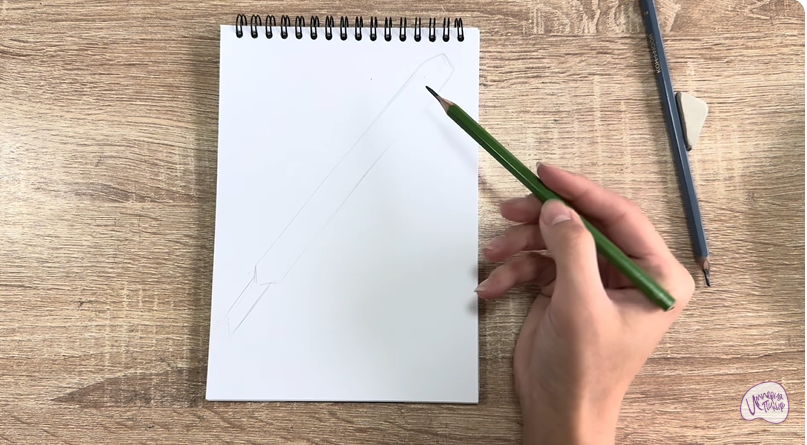 Рисуем Канцелярский нож