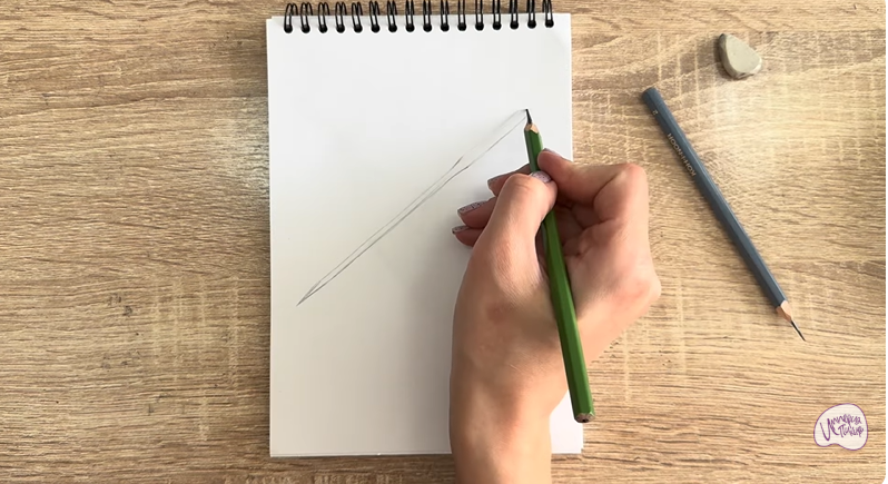 Рисуем Игла для швейной машинки