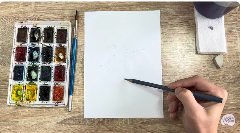 Рисуем Магония