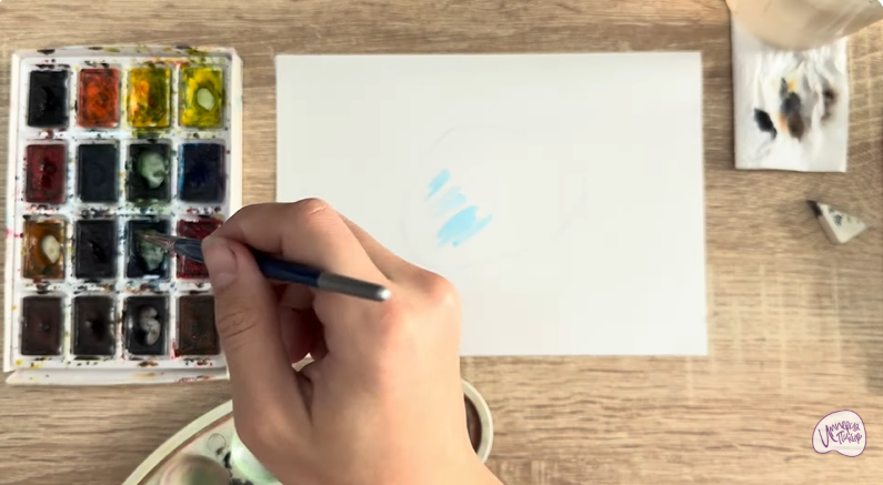 Рисуем Лунный камень