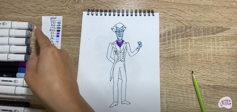 Рисуем Кощей Кощеевич из "Царевны"