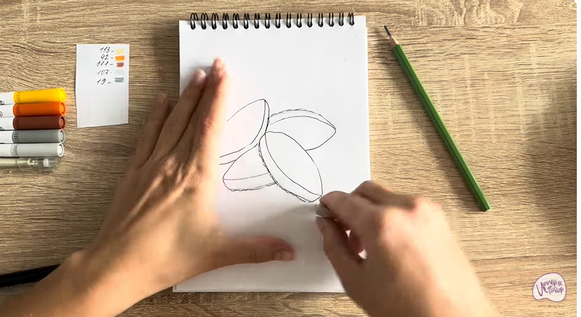 Рисуем Калиссоны