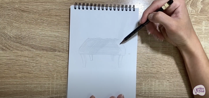 Рисуем Банкетка