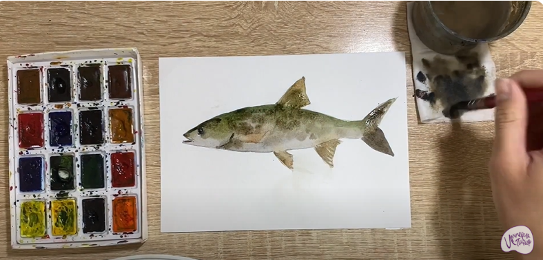 Рисуем Жерех