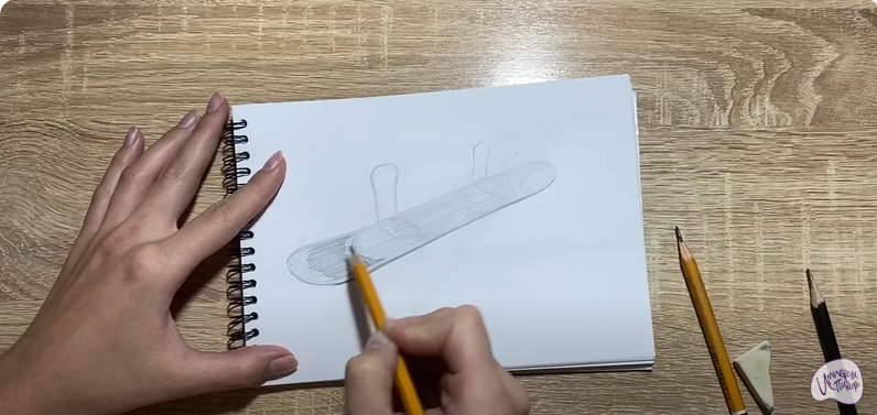 Рисуем Сноуборд