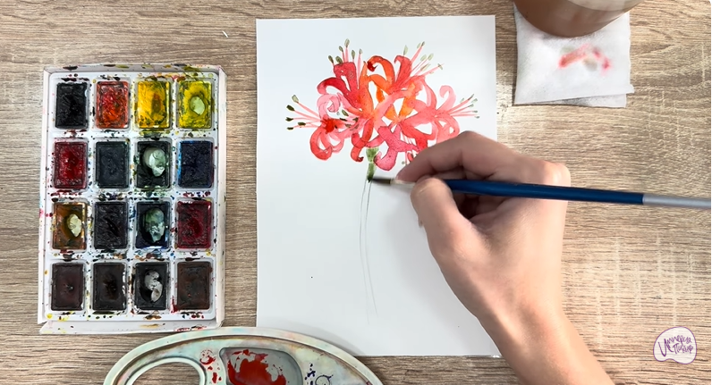 Рисуем Ликорис