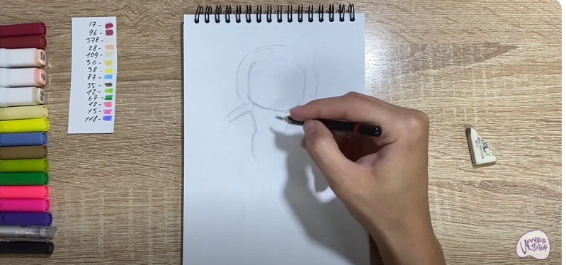 Рисуем Флора из "Команда Флоры"