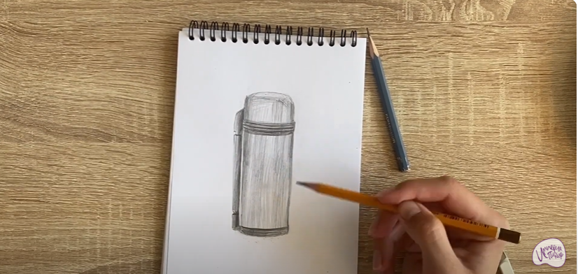 Рисуем Термос Рисуем Термос