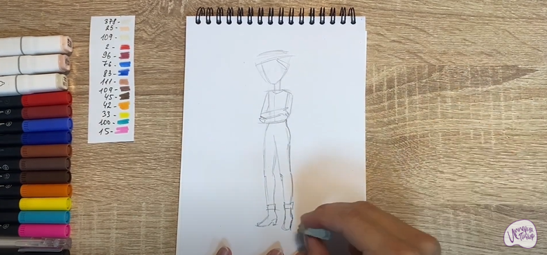 Рисуем Даша из "Царевны"
